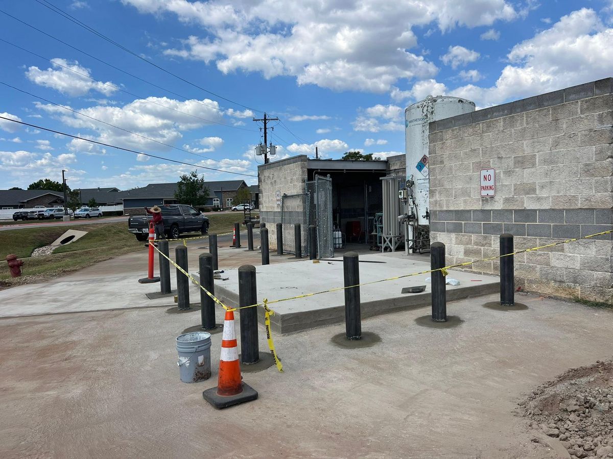 Concrete Slab Construction for BMX Concrete in Bastrop, TX