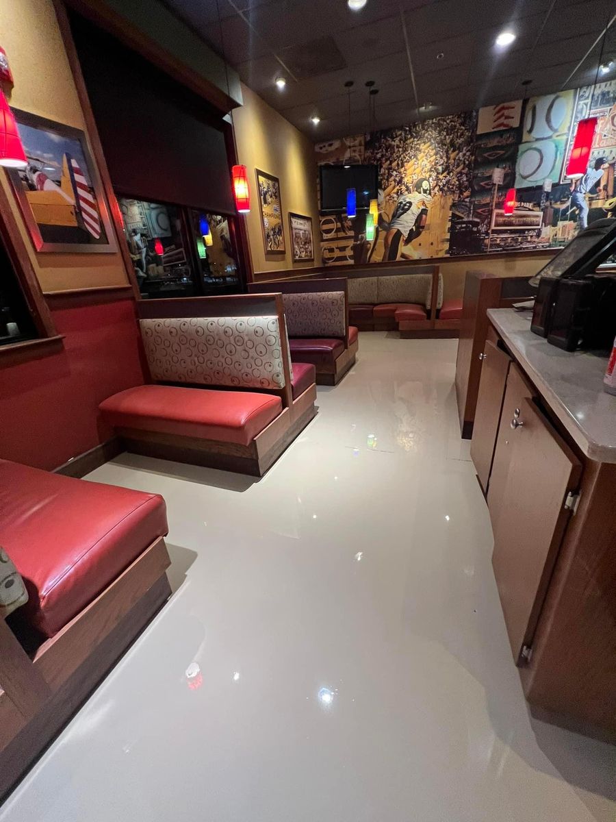 Epoxy Floor Coatings for Texas Curb N Borders in Houston, TX