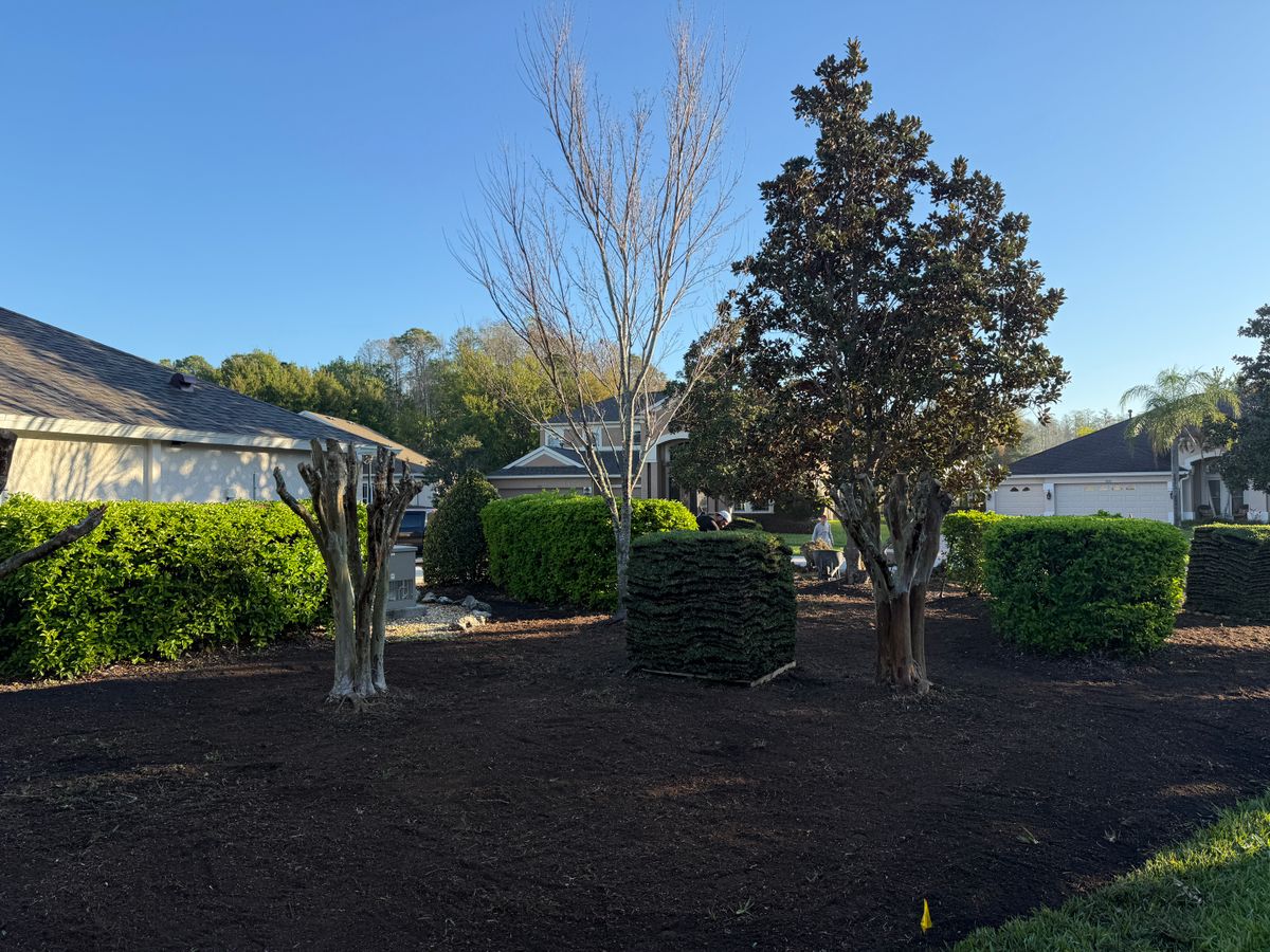 Rock & Mulch Installation for Gulf Bay Sod in Clearwater, FL