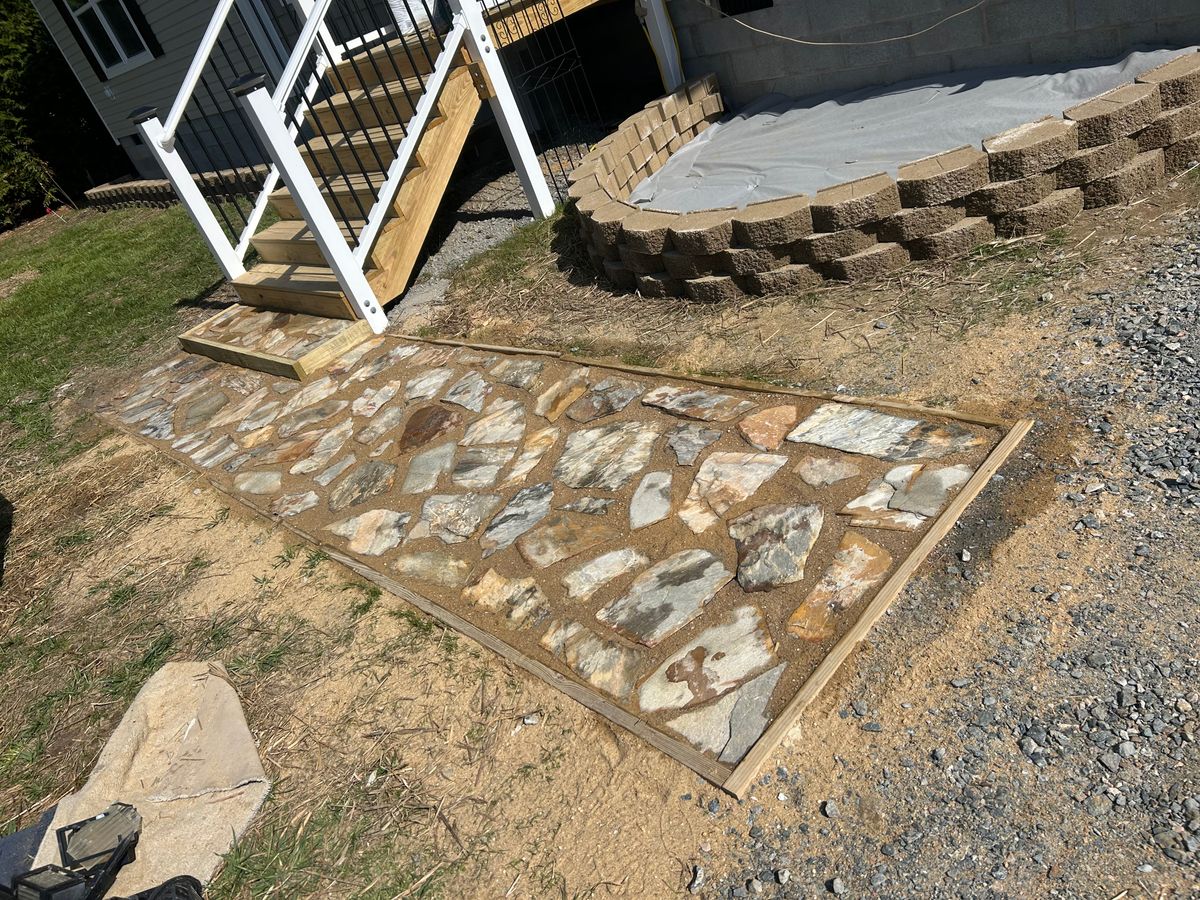 Hardscaping for The Whole 9 Yards Landscape VA in Heathsville, VA