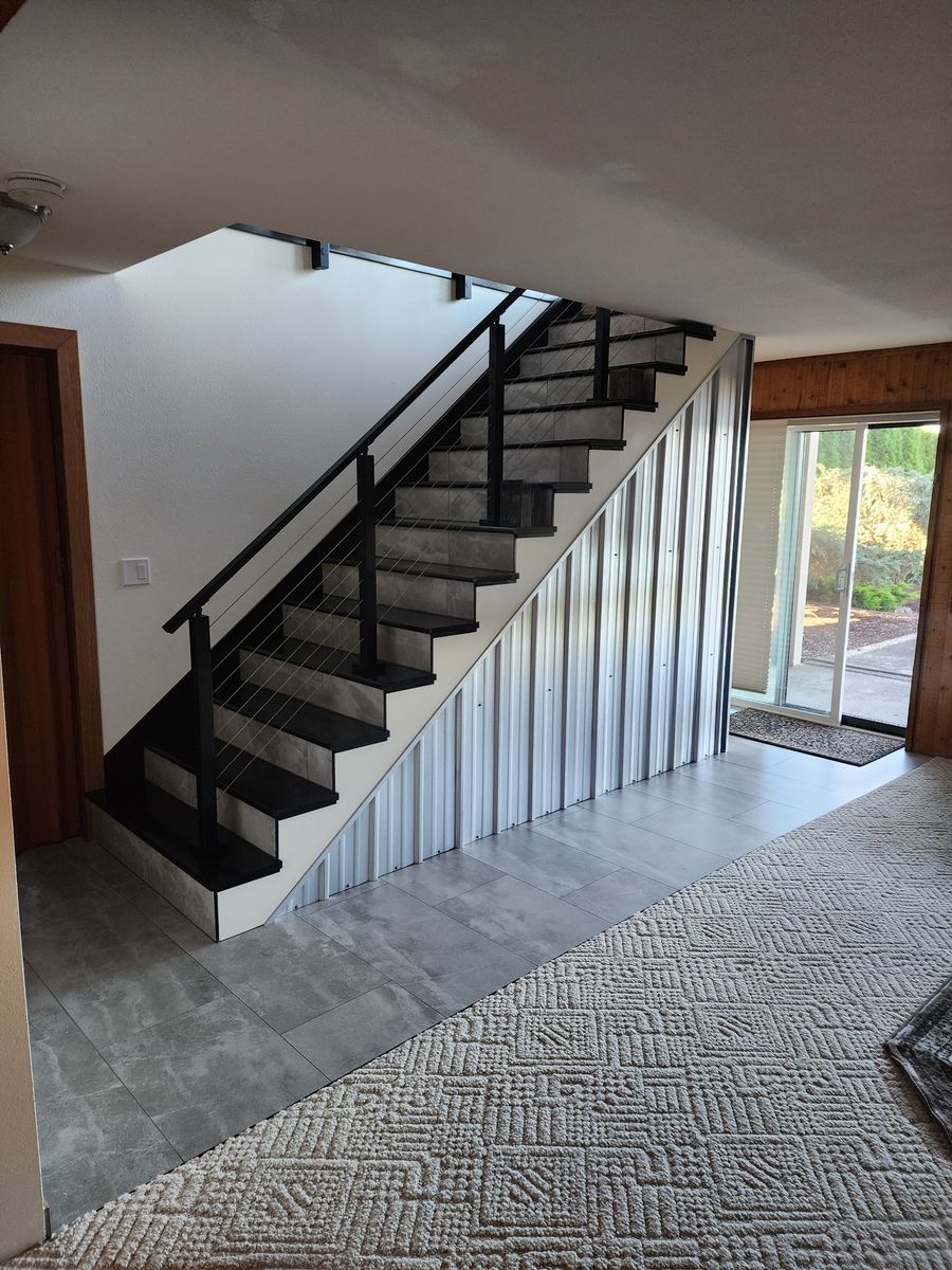 Tile for Frankly Better Built in Tenino, WA