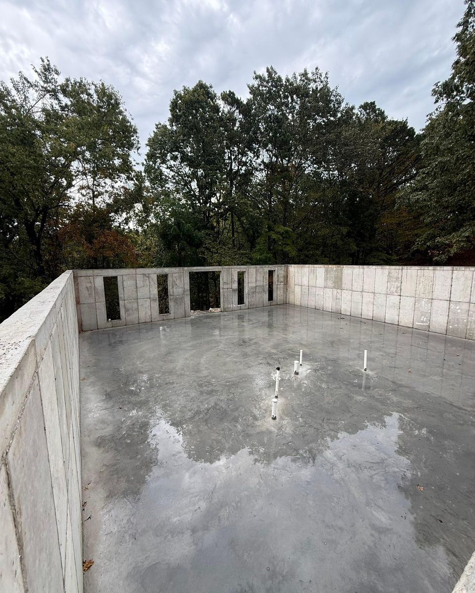 Flatwork for Modern Concrete LLC in Lowell, AR