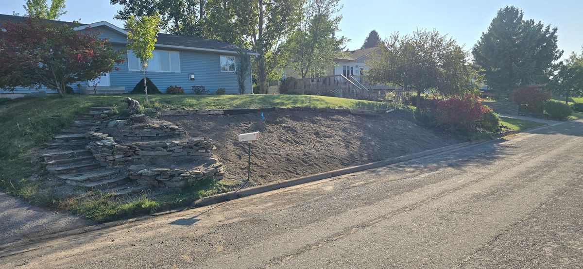 Landscape Installation for Blue Ridge Landscape in Polson, MT