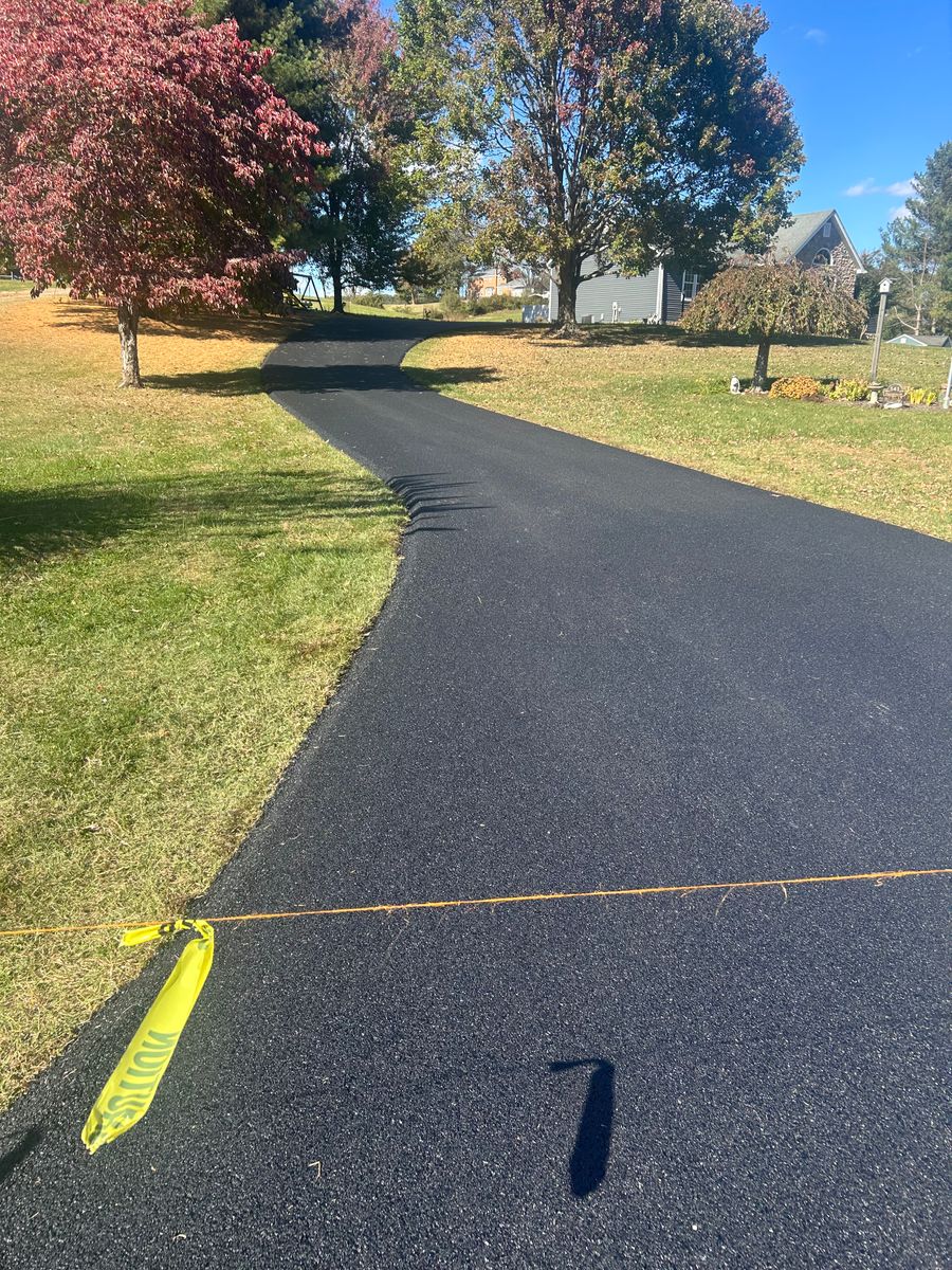 Sealcoating for James R Carter Paving in Roanoke, VA