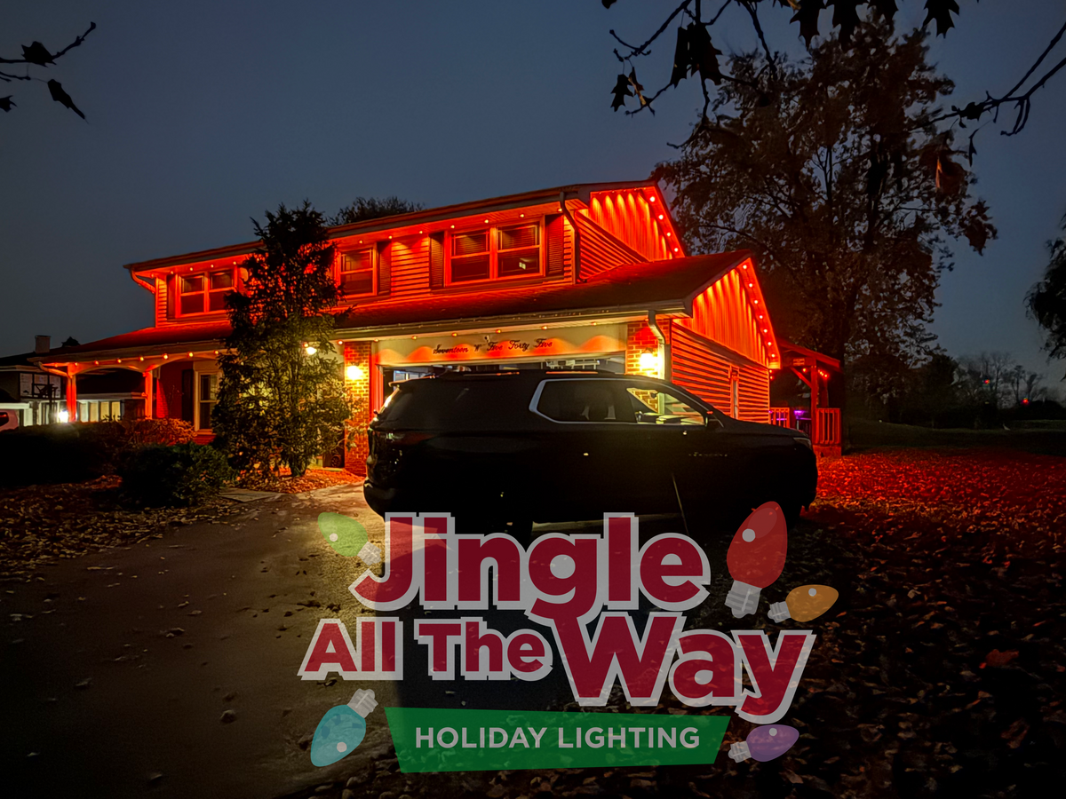 Jingle All the Way - Holiday Lighting for Soapy Suds Services in St. Charles, IL
