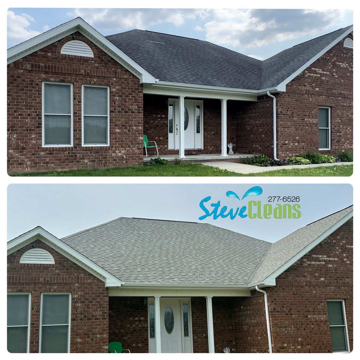 Roof Washing for SteveCleans in Mitchell, IN