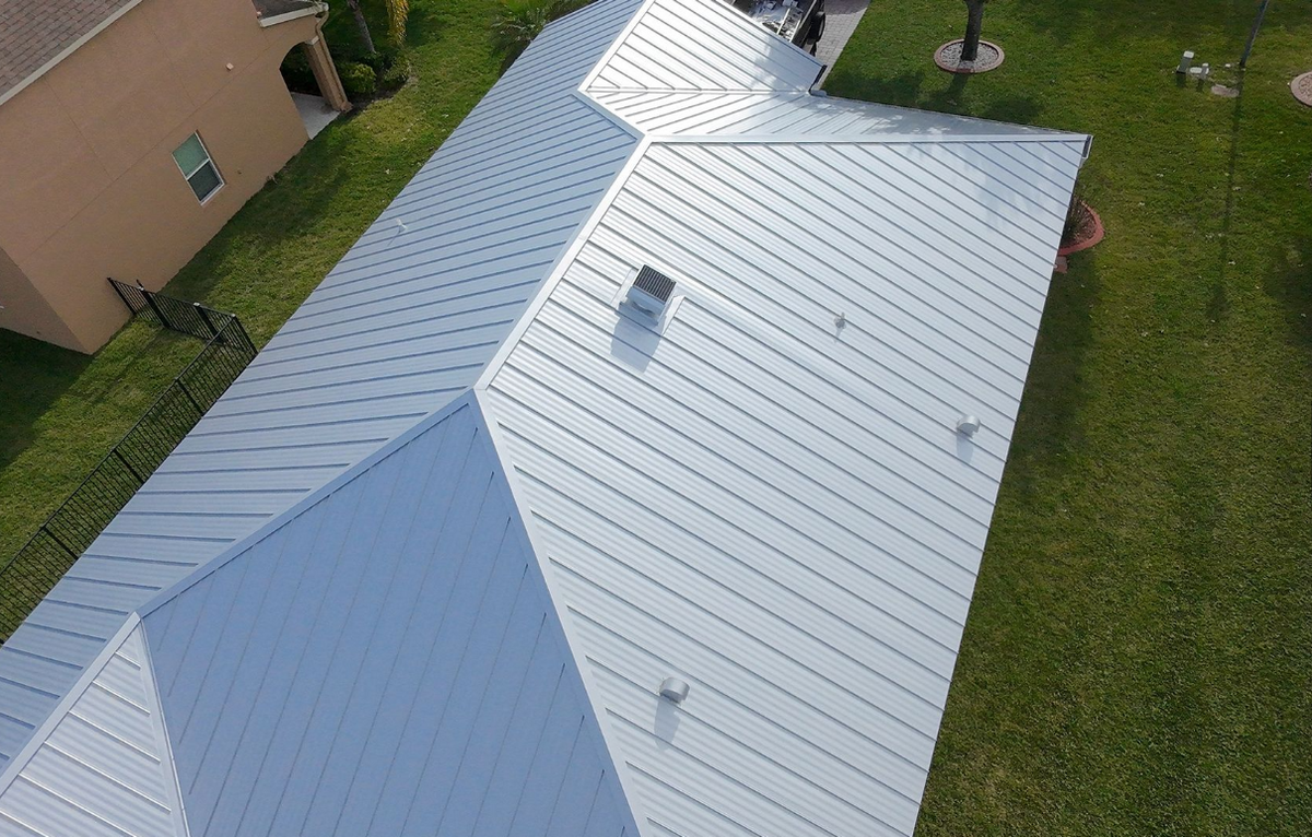 Metal Roof for Ridgecap Roofing in Port St. Lucie, FL