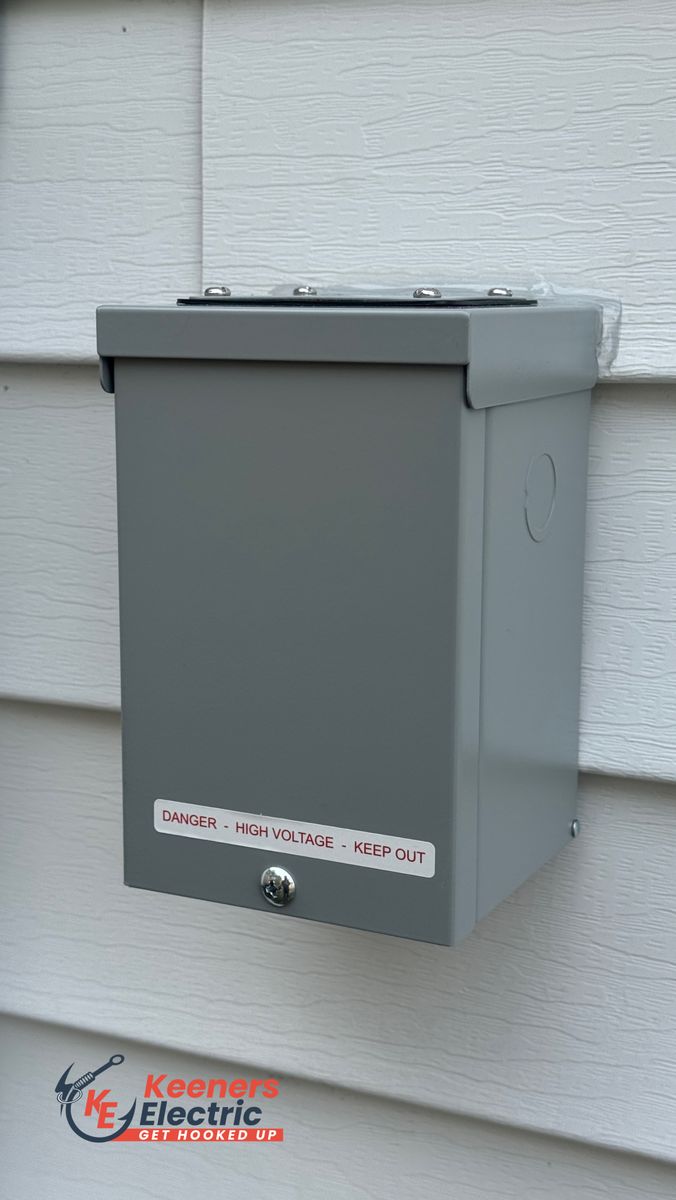 Electrical system installation for Keeners Electric in Gloucester, VA