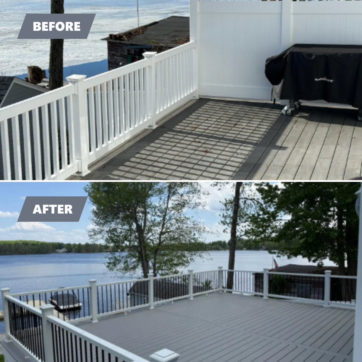 Deck & Patio Installation for D. Duby Construction in Billerica, MA