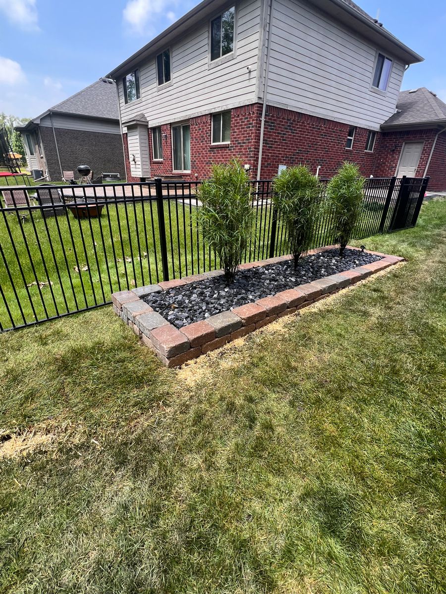 Retaining Wall Construction for Alltimate Outdoor Services in Warren, MI