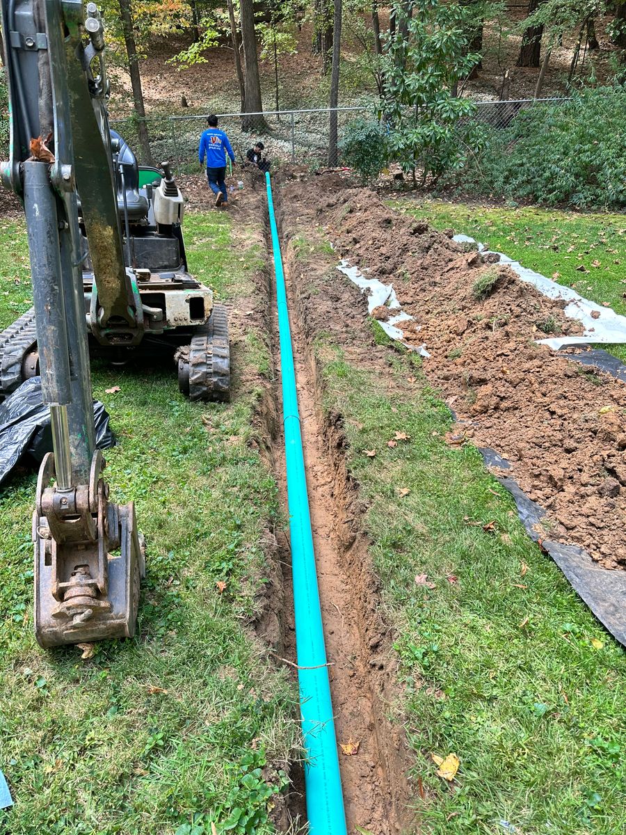 Trench Dig Outs for Vazquez Crawlspace Services LLC in Durham, NC