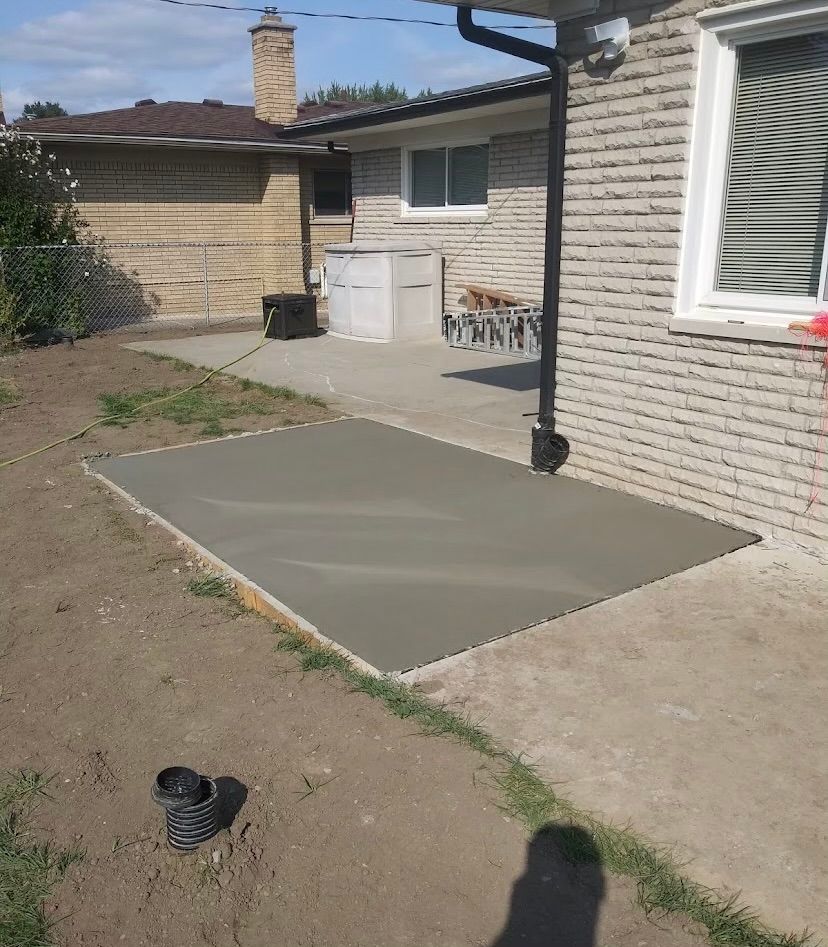 Drainage Installation for Alltimate Outdoor Services in Warren, MI