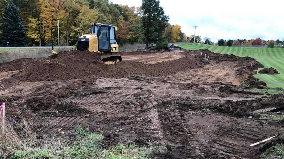  Residential Excavation for NC Dirt Works in Kingsley, MI