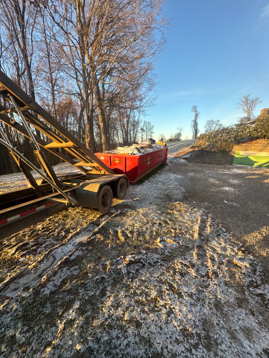30 Yard Dumpster for Everything Outdoors in Abingdon, VA