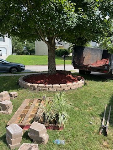 Mulch Installation for J&M Stump Grinders LLC in Douglasville, GA