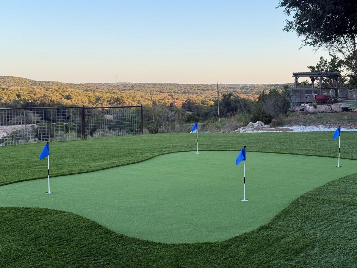 Turf Installation for Creative Edge Co. in San Antonio, TX