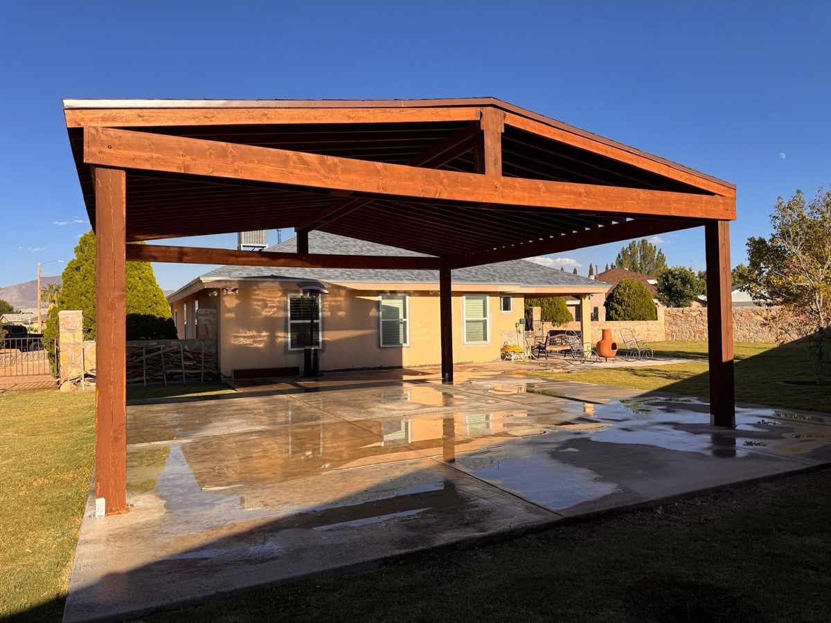 Custom Full Backyards for Inova Hardscape in El Paso, TX