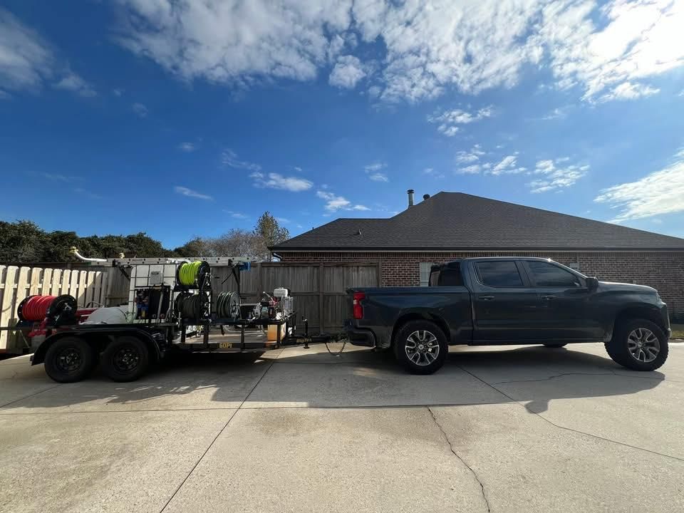 Concrete Cleaning for Blackfin Pro Wash in Houma, LA