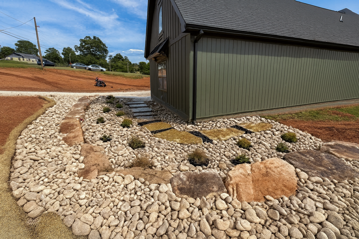 Landscape Installation for Smoky Mountain Landscaping in Maryville, TN