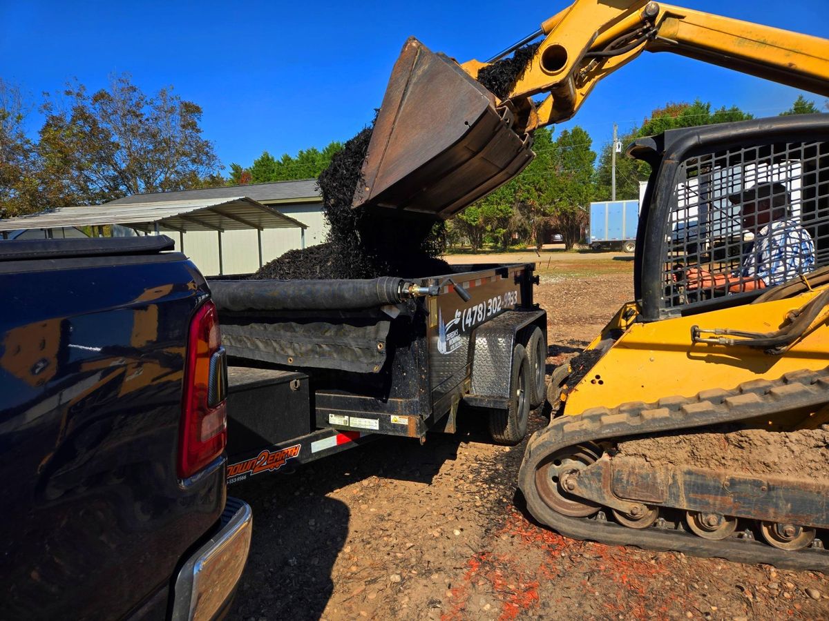 Dump Trailer Services for Zepeda's Mowing in Fort Valley, GA