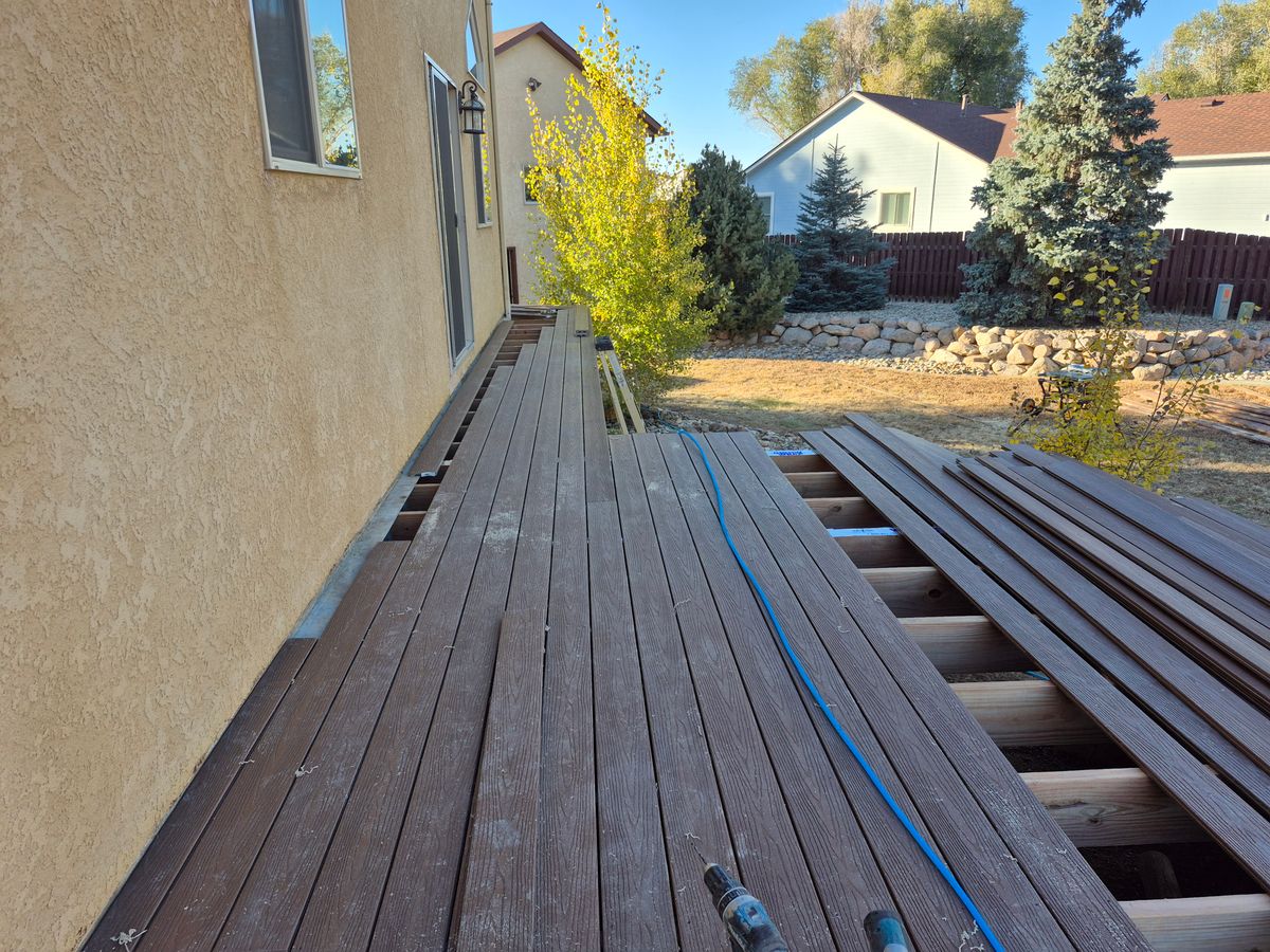 Deck & Patio Installation for Mountain View Association LLC. in Colorado Springs, CO