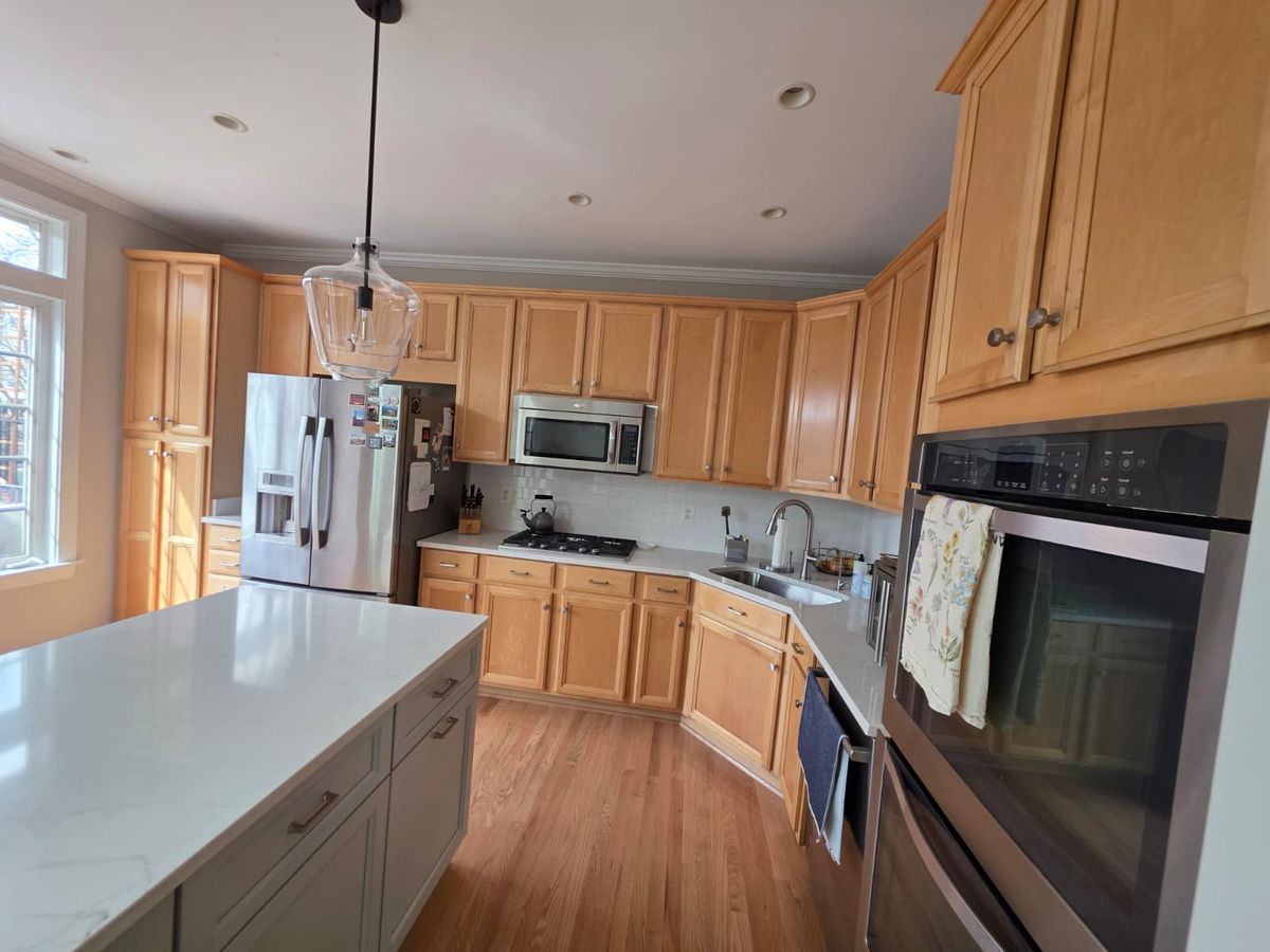 Kitchen Remodel for NOVA Construction Now in Arlington, VA