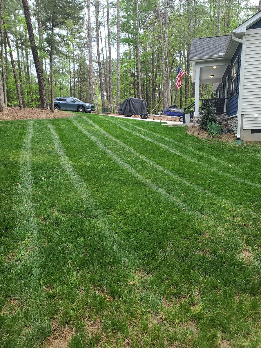 Lawn Maintenance for Westscape Designs in Lake Gaston, NC