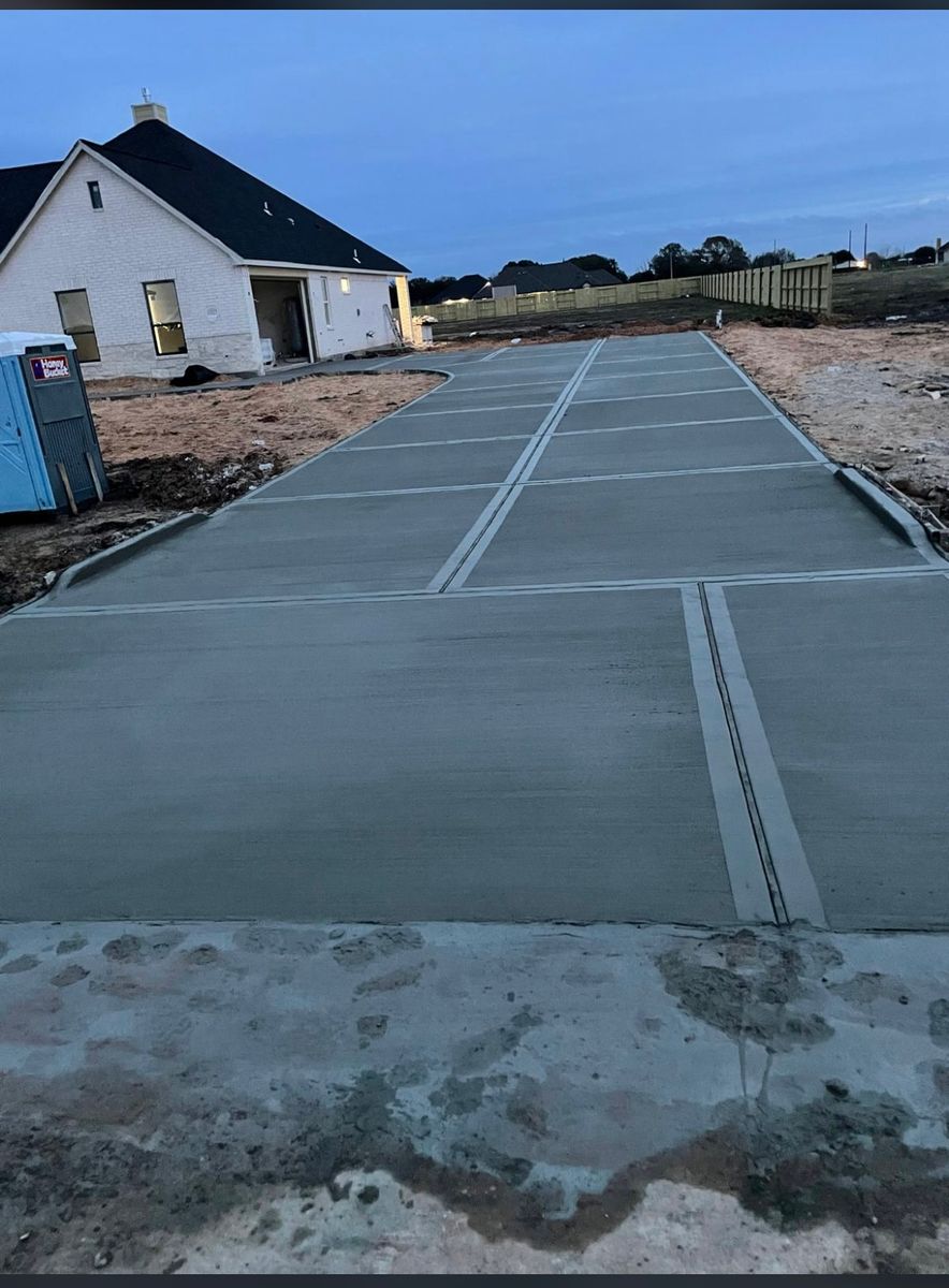 Driveway Construction for Budget Concrete Works Inc in Houston, TX