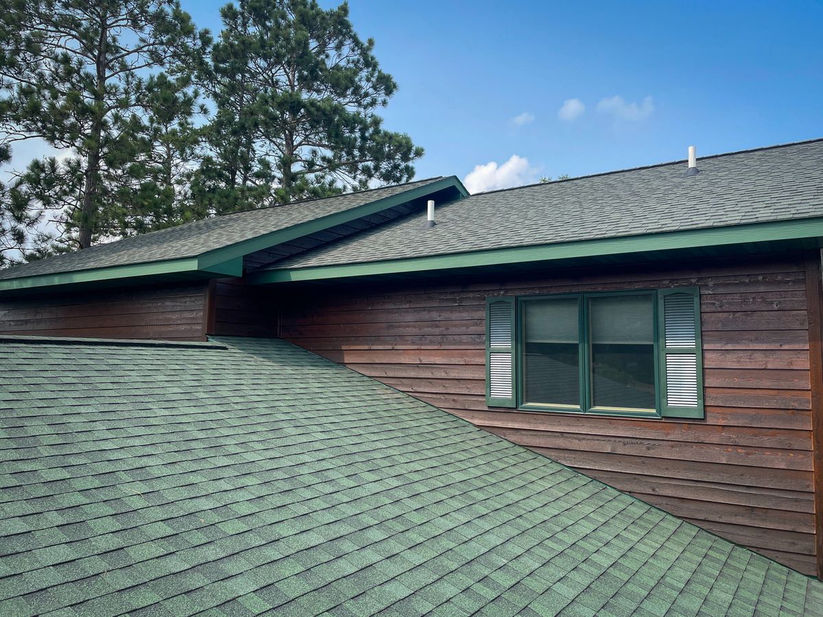 Log Home Refinishing for Mr. Mole's Painting in Bemidji, MN