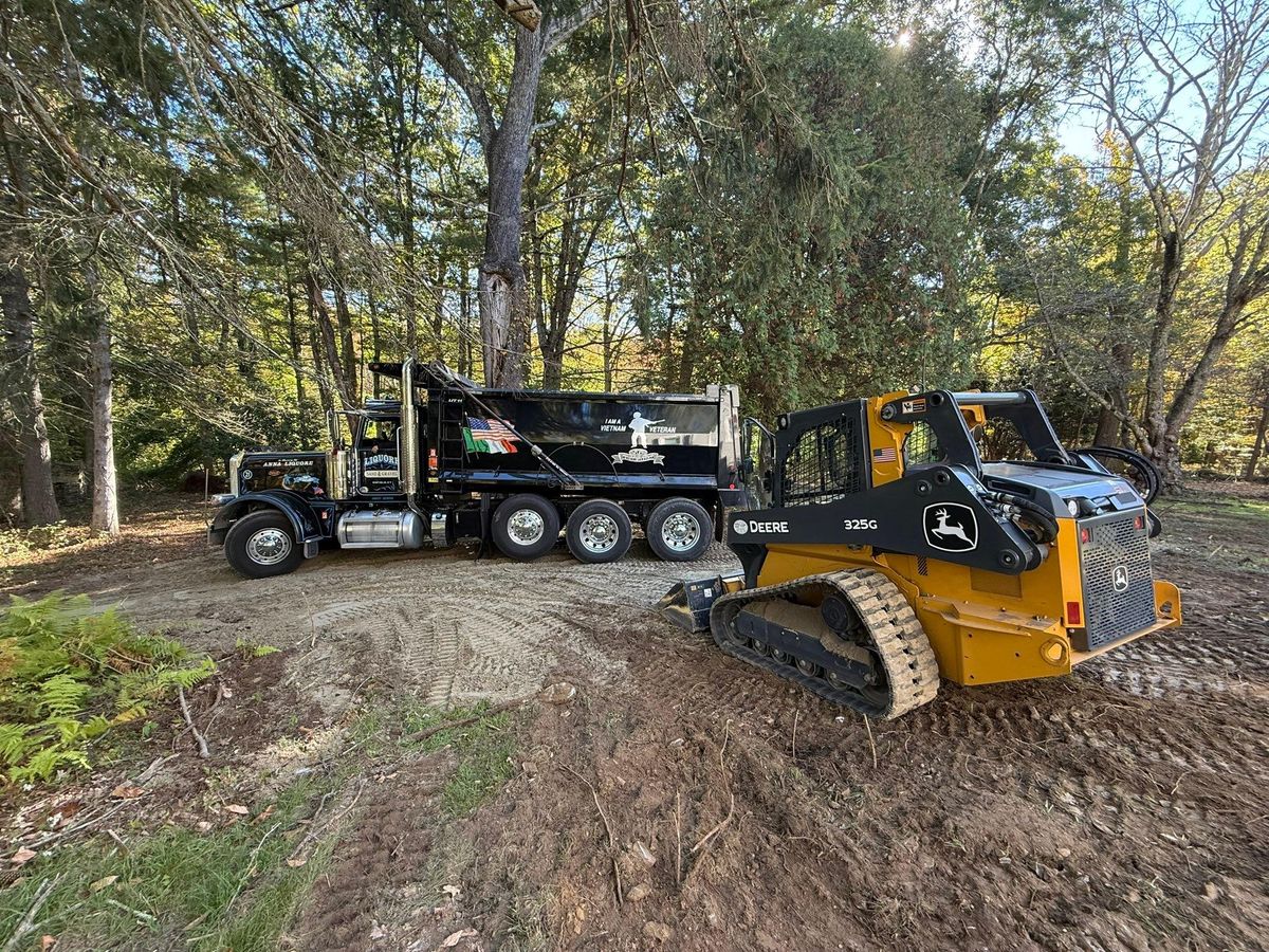 Land Clearing & Yard Expansion for Lennon Land Management in Suffield, CT