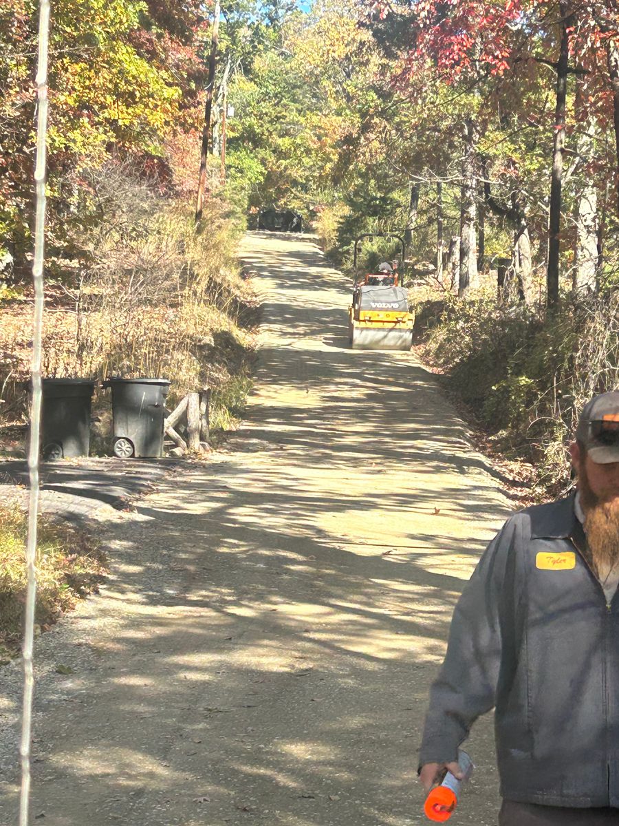 Grading for James R Carter Paving in Roanoke, VA