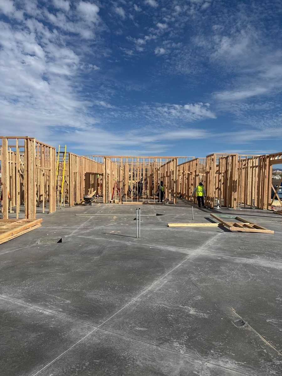 Framing for Ant Farm Construction in Kingman, AZ