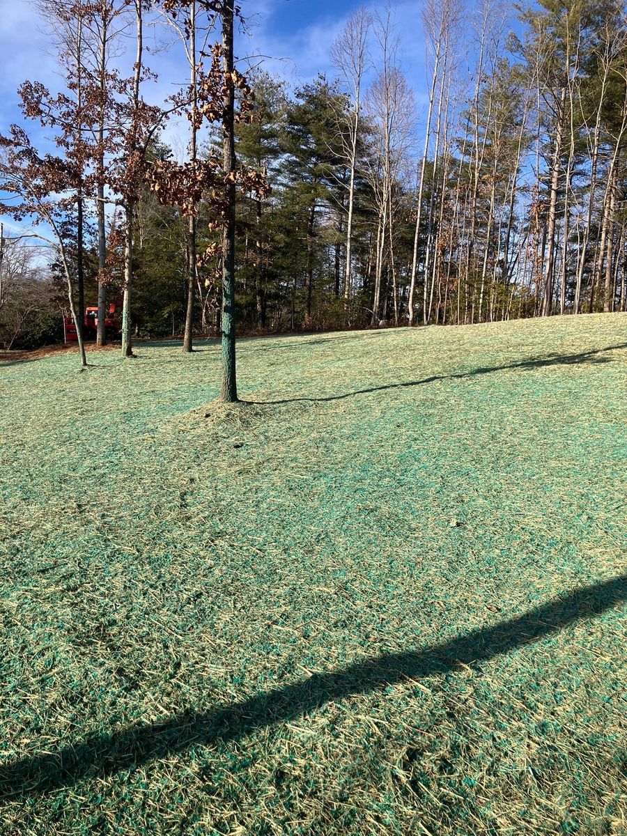Land Clearing for Gibson Grade Works in Towns County, GA