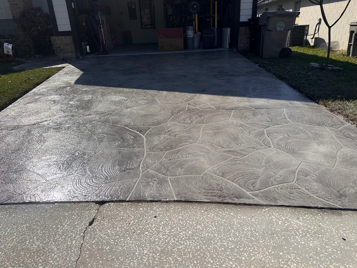 Decorative Concrete Overlays for Absolute Grey's LLC in Kissimmee, FL