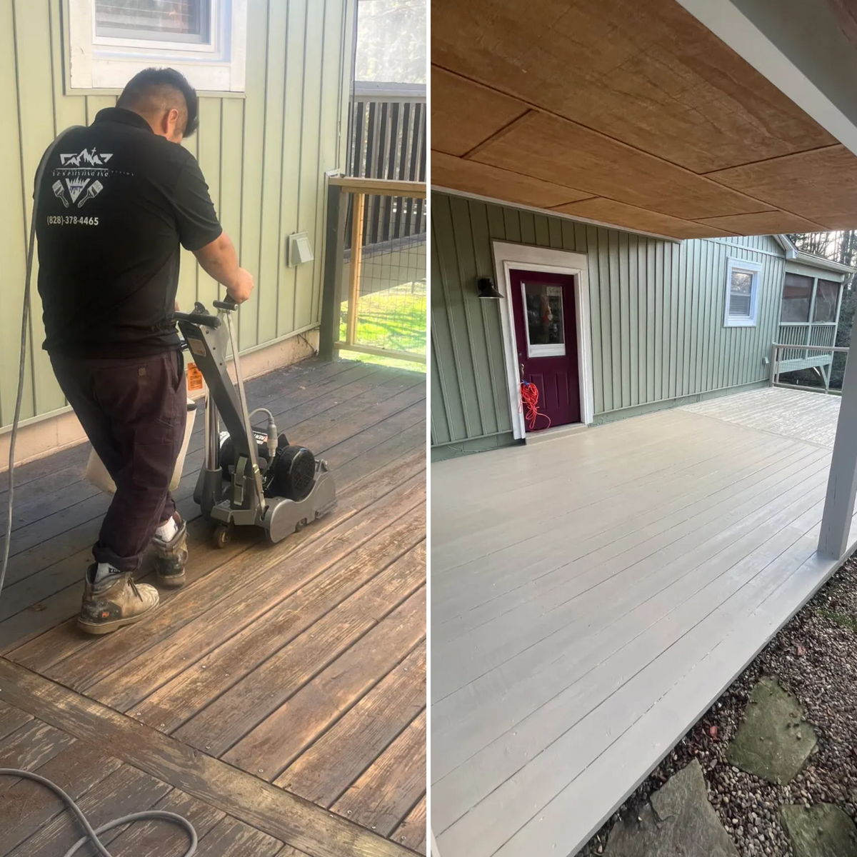 Exterior Painting for Y&S Painting in Asheville, NC