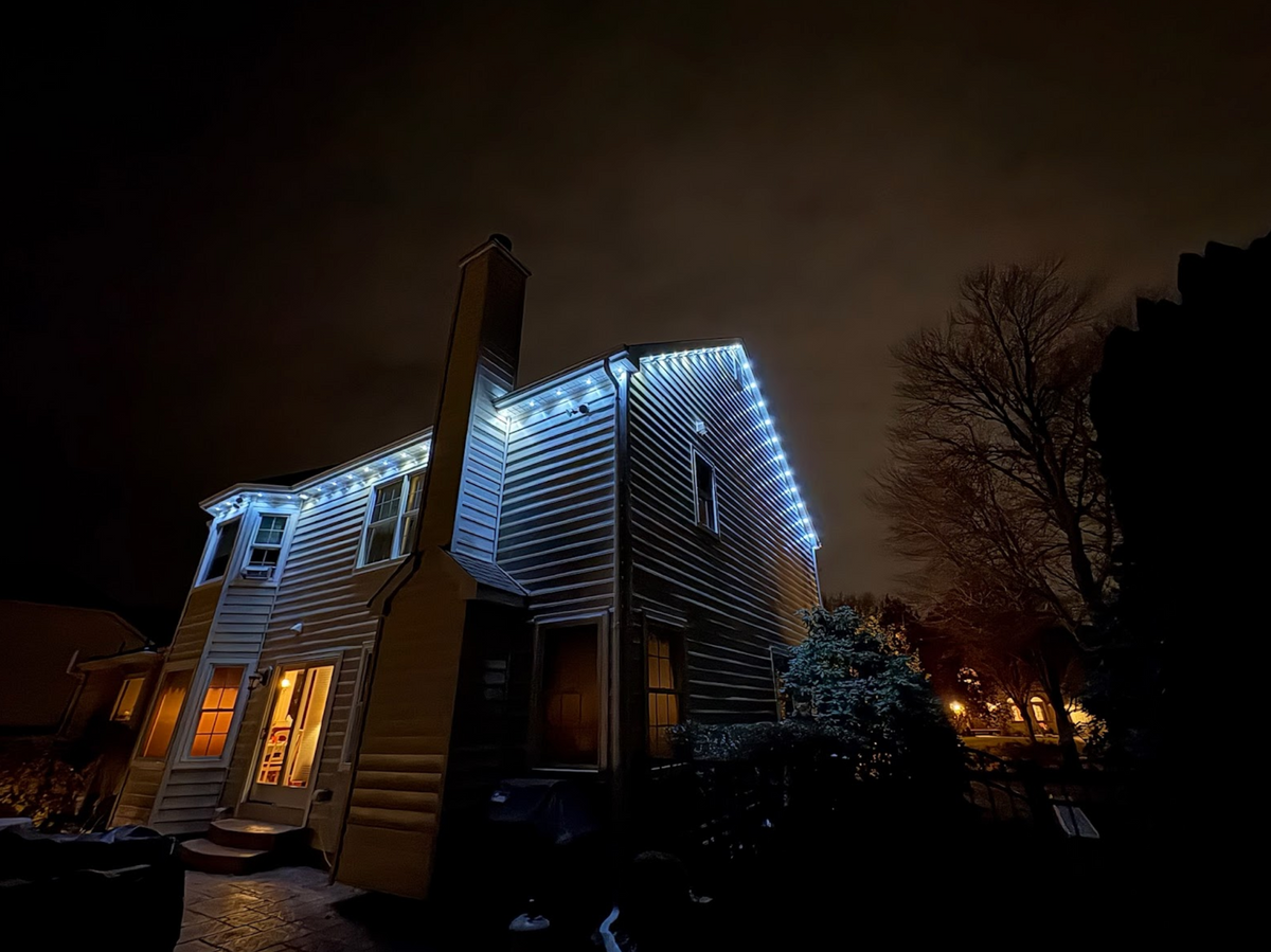 Govee Light Installation for Nuflo Gutter Cleaning & Pressure Washing in Blackwood, NJ