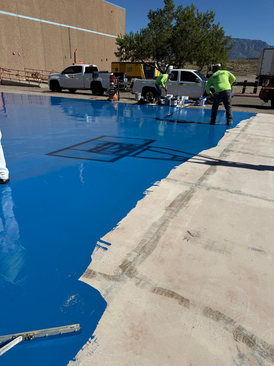 Epoxy Flooring for Lucero's Painting & Floor Coating in Albuquerque, NM