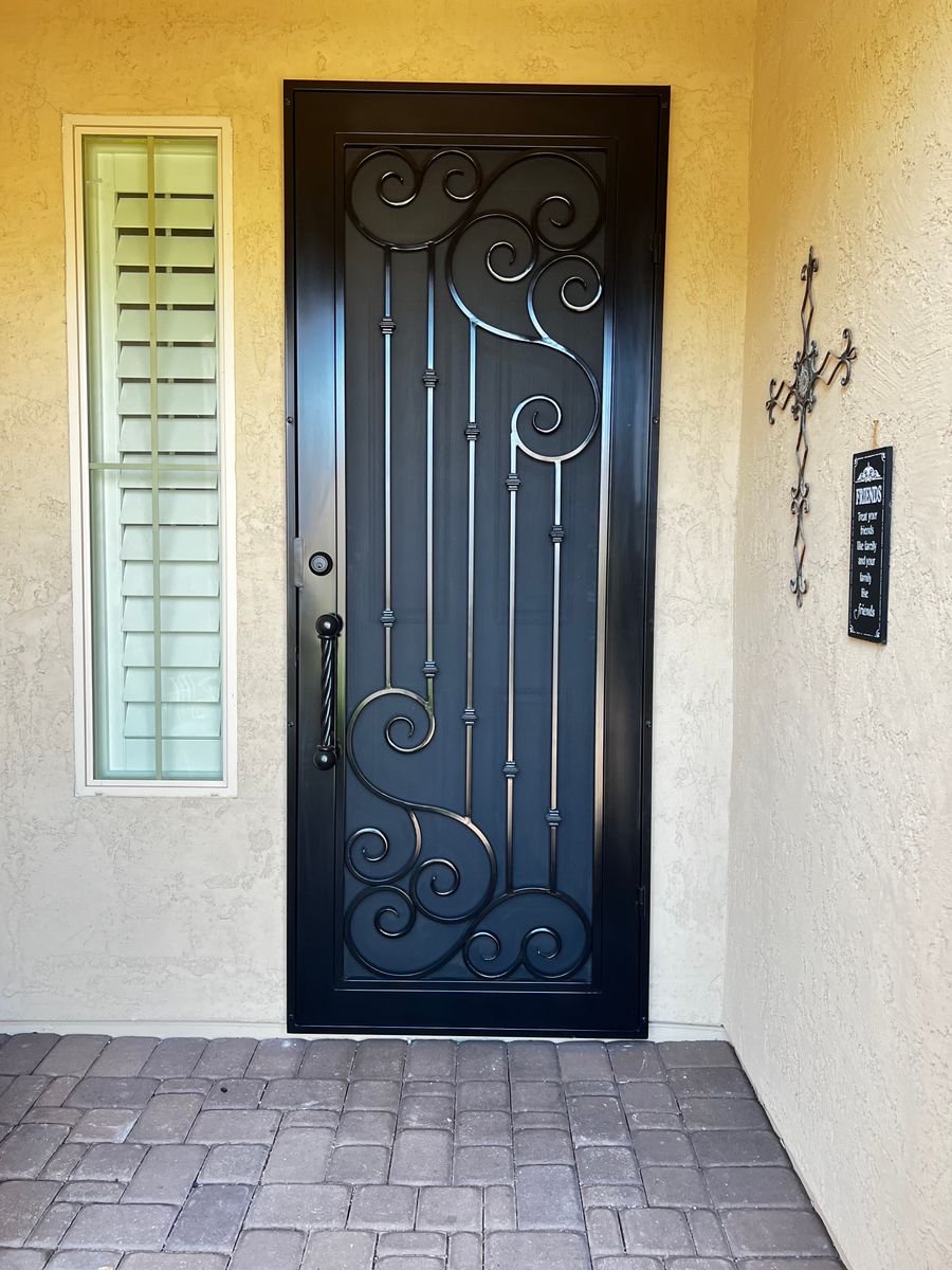 Ornamental Security Doors for Metal Art Deco in Glendale,  AZ