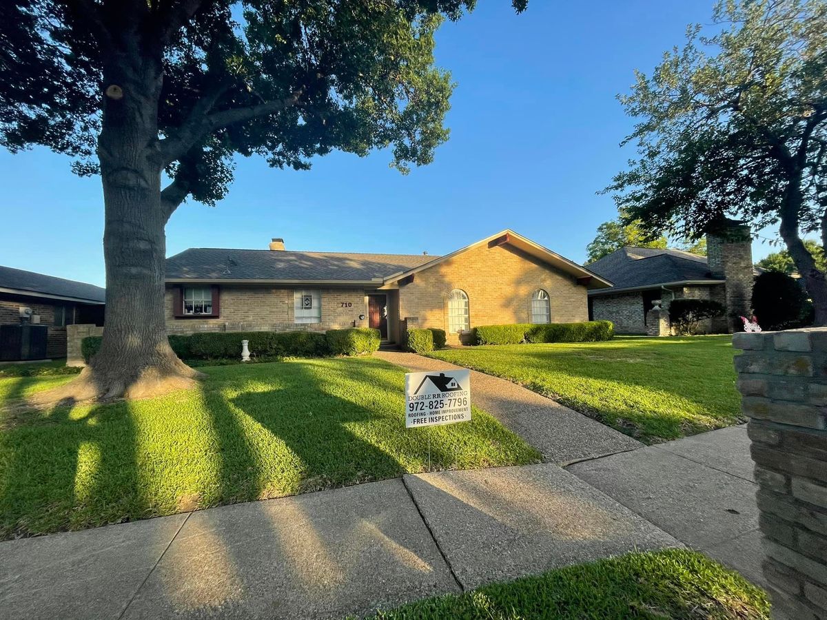 Asphalt Shingle Roofing for Double RR Construction in Royse City, TX