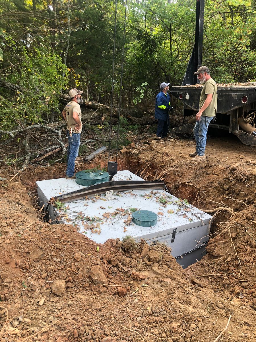 Site Preparation for Boyd Septic & Utility LLC in West Fork, AR