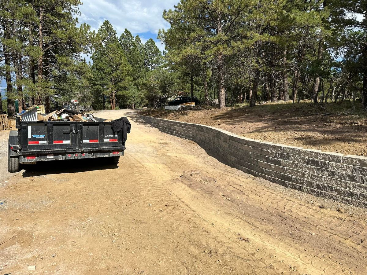 Land Clearing & Demolition for West Creek Excavation in Montrose, CO