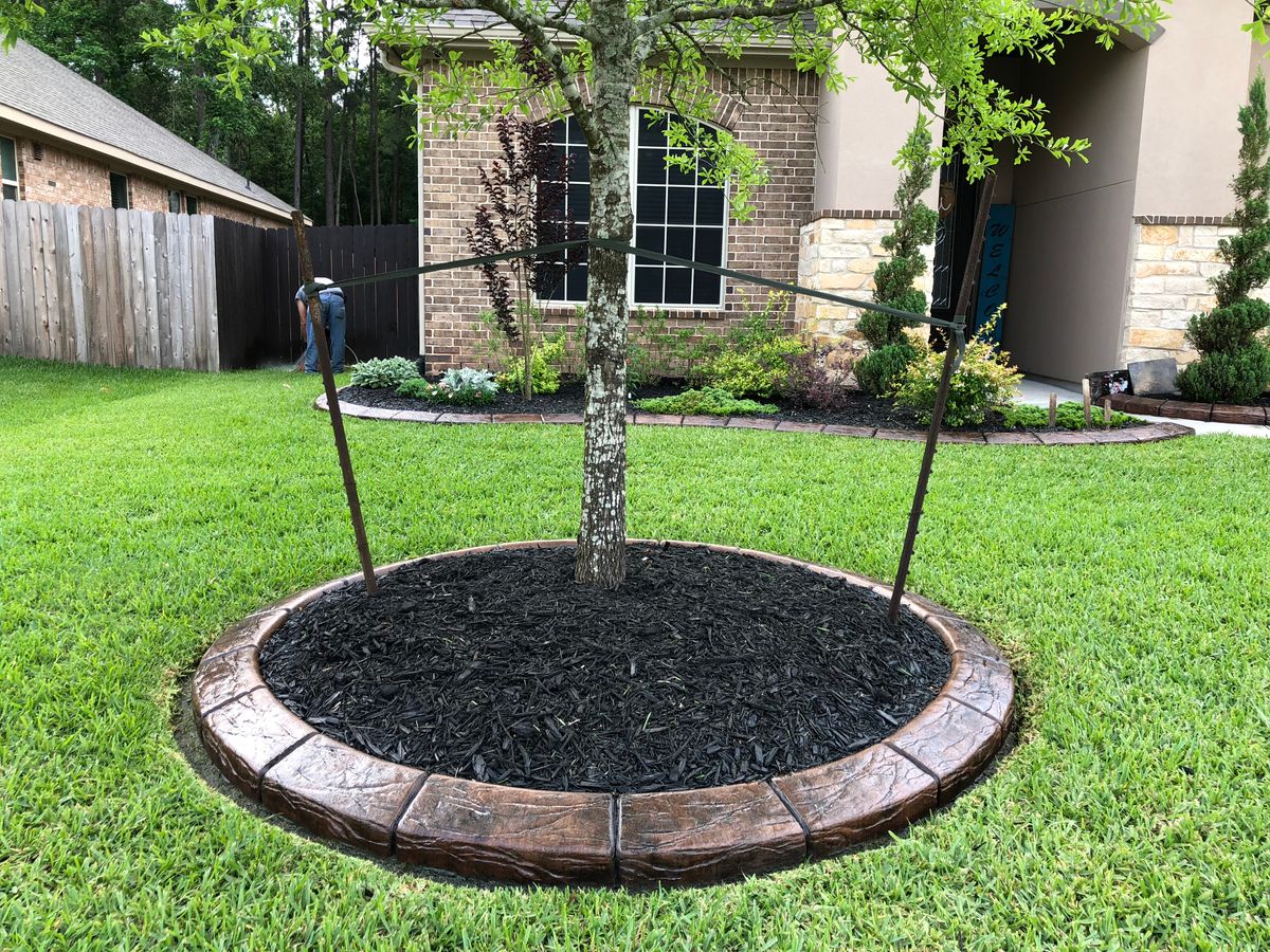 Landscaping for Texas Curb N Borders in Houston, TX