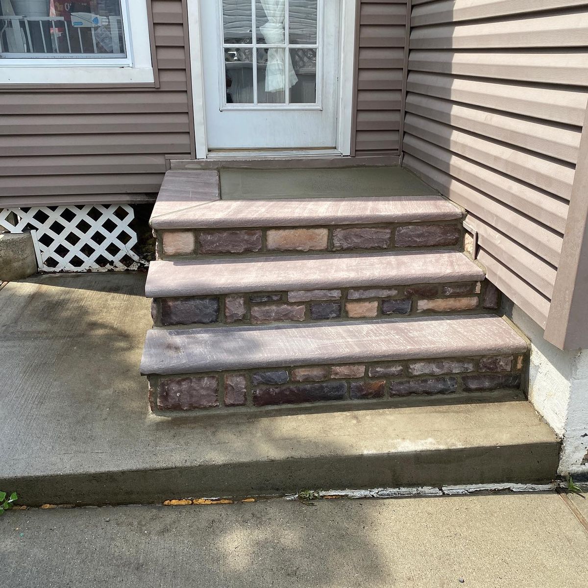 Step Installation for Sunrise Masonry & Concrete in Staten Island, NY