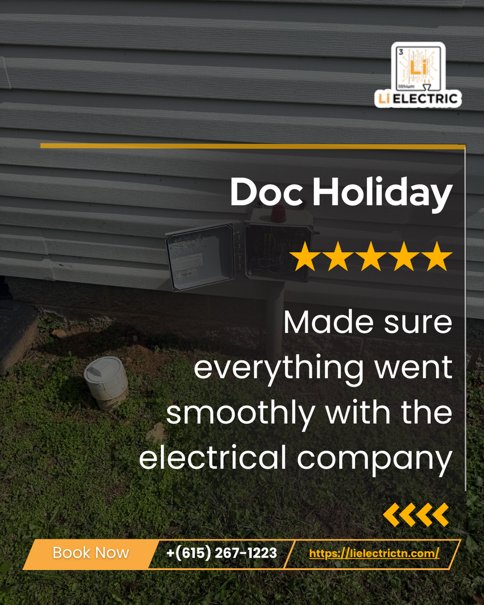 Electrical Troubleshooting for Li Electric of TN in Columbia, TN