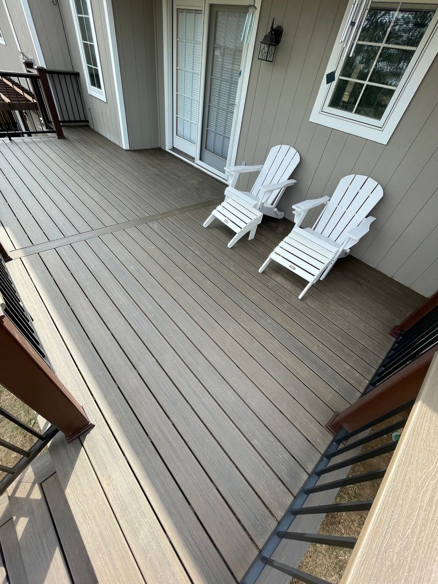 Deck & Patio Installation for T&C Construction in Topeka, KS