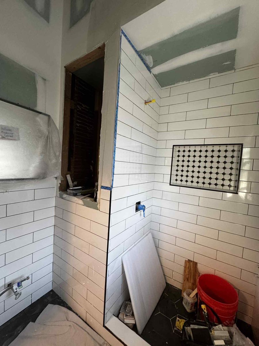 Tiling for Ramos Pro Painting & Construction in East Rockaway, 	New York