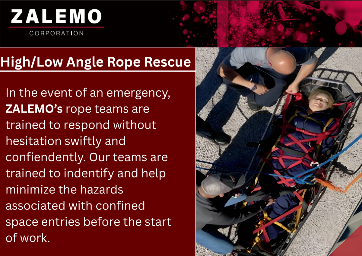 Standby Rescue for ZALEMO in Houston, TX