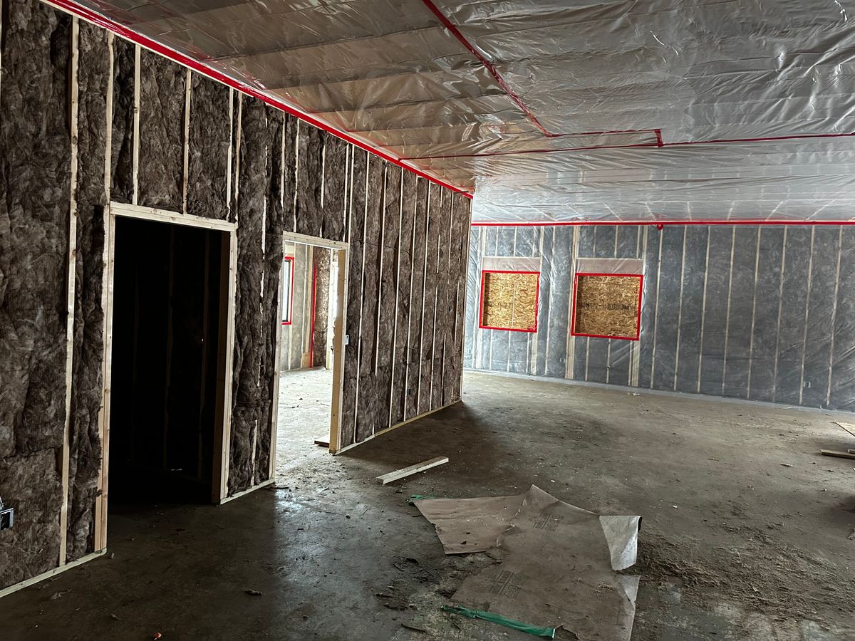 Insulation for Heike Construction in De Graff, MN