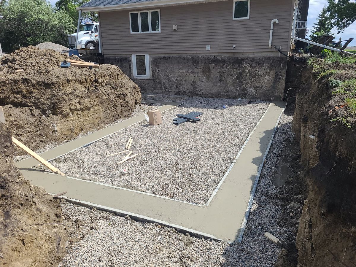 Concrete Foundations for Cousins Construction in Murdock, MN