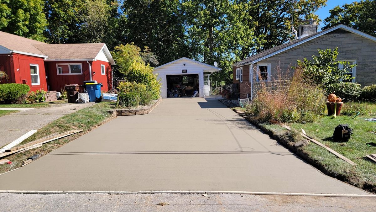 Concrete Driveways for JB WORX in Angola,, IN